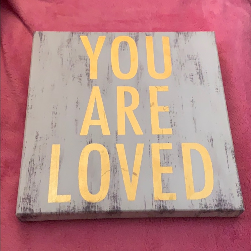 You Are Loved Canvas Print